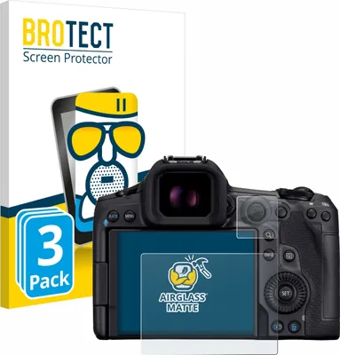 Produktbild von 3x BROTECT Entspiegelungs Schutzglas für Canon EOS R5 Mark II Schutzfolie Panzer Folie Glas Display Schutz matt