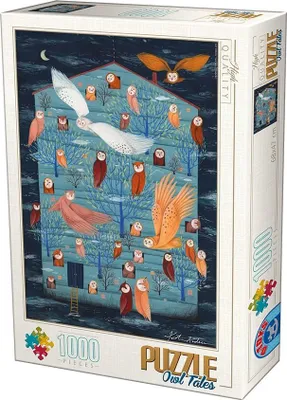 Produktbild von D-TOYS Puzzle Soví dům 1000 dílků