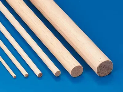 Produktbild von Krick Holz-Rundstab hell 12 mm