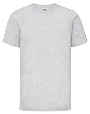 Immagine prodotto di Fruit of the Loom - Maglietta "Valueweight" per bambini FK2195 (116) (grigio melange)