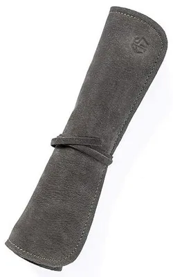Zdjęcie produktu dla Torba na noże szefa kuchni skórzana 7 przegródek zwijana do 27 cm