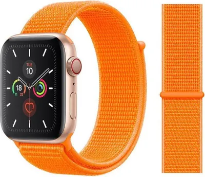 Produktbild von Original Apple Sport Loop Armband 38/40/41mm MV6H2ZM/A Papaya