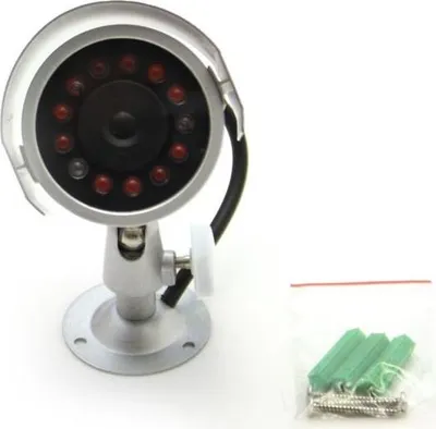 Produktbild von Dummy Kamera für aussen mit LEDs DM8391