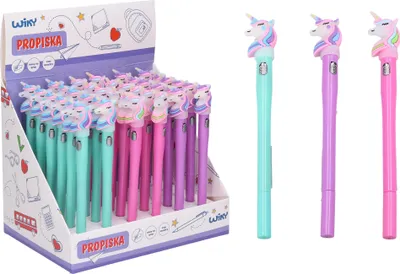 Image de Stylo avec ornement avec lumière Licorne