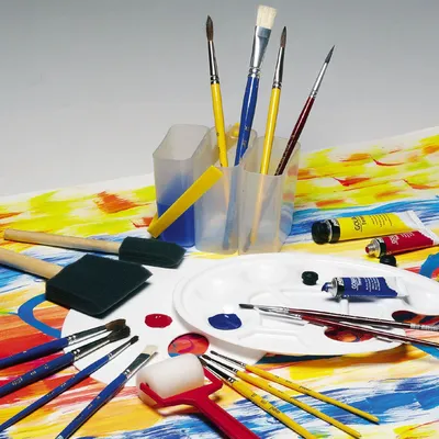 Immagine prodotto di Scatola con 10 tubetti di guazzo - 10 x 10 ml - Colori assortiti.