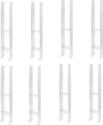 Produktbild von Alberts H-Pfostenträger im Bundle, feuerverzinkt, Höhe 300 mm, Gesamthöhe 600 mm, Tiefe 60 mm