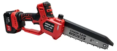 Produktbild von Zimilo Akku Kettensäge 8 Zoll Bürstenlos, 21V 4.0Ah Mini Kettensäge mit Automatischem Ölsystem, für Garten & Holz, mit Koffer & 2 Akkus
