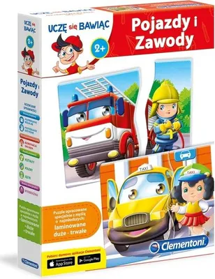Obrázok produktu pre Clementoni Vehicles And Professions 60920 P6, Cena Za 1Ks.