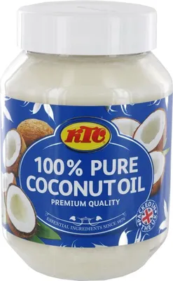 Produktbild von KTC 100% Reines Kokosöl 500ml Kokosnussöl Pure Coconut Oil ideal zum Braten