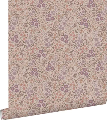 Obrázek produktu pro ESTAhome tapety květiny fialovo-růžové 53 cm x 10,05 m