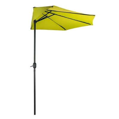Produktbild von Halbkreisförmiger Sonnenschirm 300 cm La Spezia, gelb