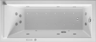 Produktbild von Duravit Whirlwanne Starck 170x75cm, Combi E, EB-Version, 1 RS, we.