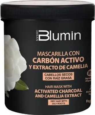Image de Blumin - Camelia & Carbon Activo Mask - Masque à la camélia et au charbon actif 700 ml