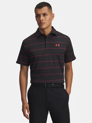 Produktbild von Under Armour Herren UA Playoff 3.0 Stripe Polo-BLK SM