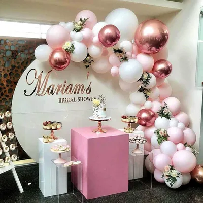 Obrázok produktu pre SET 109 kusov balón hélium angažovanosť spoločnosť strana mládež strana dekorácie kit sprcha balón oblúk