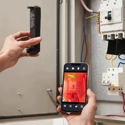 Zdjęcie produktu dla KAMERA TERMOWIZYJNA BEZPRZEWODOWA NA PODCZERWIEŃ ROZDZIELCZOŚĆ 256 x 192