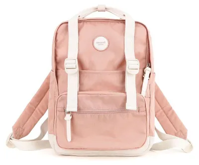 Obrázok produktu pre Peterson dámsky mestský batoh nylon svetloružový 16 l A4 38x28x15 cm