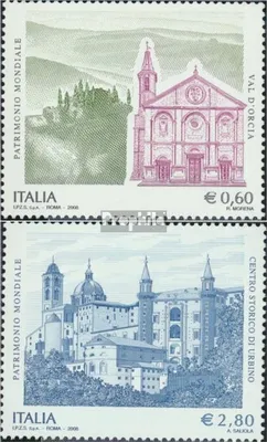 Produktbild von Briefmarken Italien 2008 Mi 3276-3277 (kompl.Ausg.) postfrisch UNESCO Welterbe