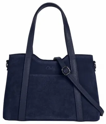 Produktbild von Cluty Handtasche Damen 101251 blau