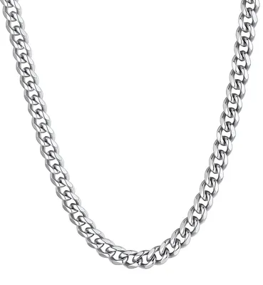 Obrázok produktu pre ChainsHouse, pánska retiazka z nehrdzavejúcej ocele, pancierová retiazka, dĺžka 71 cm, hrúbka článkov 6 mm