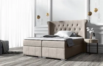 Produktbild von Boxspringbett Schlafzimmerbett BUGRA 180x200cm in div. Farbvarianten