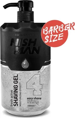 Produktbild von NISHMAN Rasiergel Shaving Gel 02 – 1000 ml