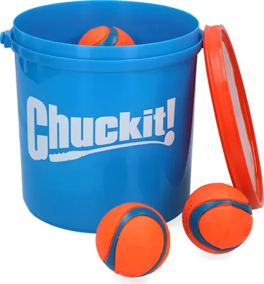 Produktbild von Chuckit Eimer mit Ultra Ball M 8ks
