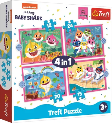 Produktbild von Trefl 34378, 24 Stück(e), andere, 4 Jahr(e)