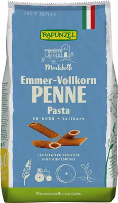 Produktbild von Rapunzel 217061, Spiral, Kurze Nudeln, 500 g, 352 kcal, 1490 kJ, 2,7 g