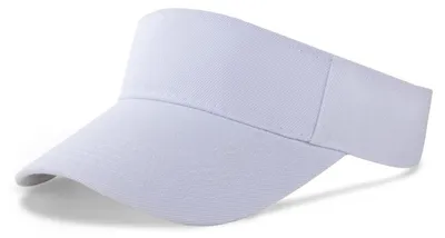 Produktbild von Visor Cap Herren Damen Atmungsaktiv Schweißabsorbierend Sommerkappe Weiß Einheitsgröße