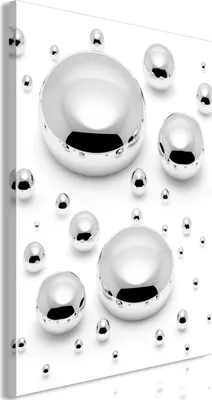 Produktbild von Vliesstoff Leinwandbild - Enchanted in the Frost (1 Part) Vertical 80x120 cm Abstrakt n-C-0278-b-a