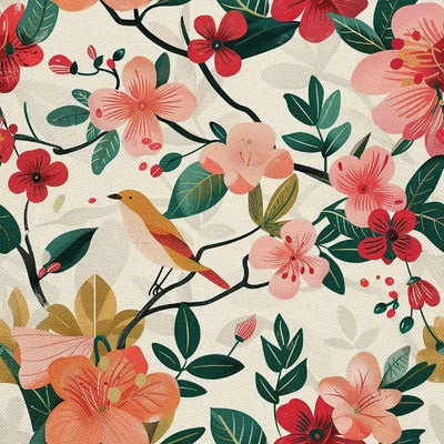 Image de OUTDOOR DECOSTOMES OXFORD - Motif printemps I DX7638