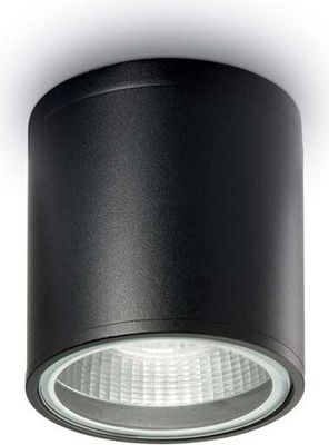 Ideal Lux Deckenleuchte Gun Pl1 Schwarz
