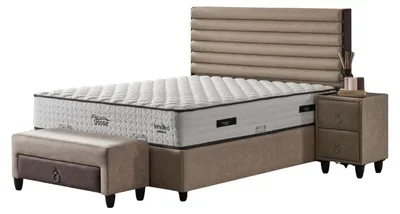 Produktbild von Rose Bett Set mit Stauraum, Liegefläche:160x200, Produkt:Bett Set (mit Matratze)
