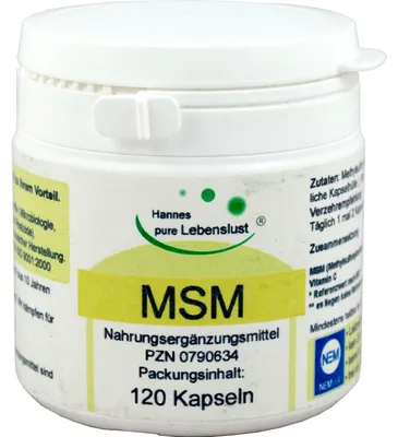 Produktbild von MSM + Biopep Vegi Kapseln, 120 St KAP
