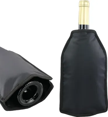 Produktbild von Weinkühler Sektkühler Hülle Manschetten Flaschenkühler Kühlmanschette für Wein, Champagner, Flaschen, Wasserabweisender Stoff