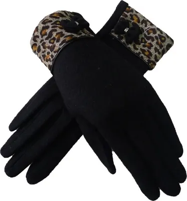 Immagine prodotto di Guanti VA-6659 Neri da Donna - Eleganza Invernale KP6659