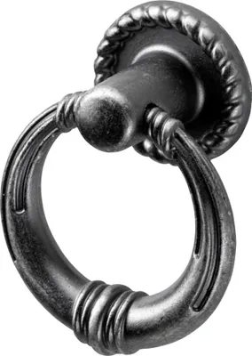 Produktbild von Hettich Möbelknopf Zinkdruckguss silber Ø 34,0 mm - 1 Stück
