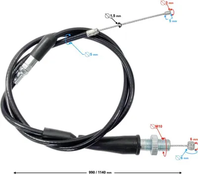 Immagine prodotto di Cavo del gas per NXT250