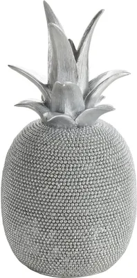 Zdjęcie produktu dla Figurka dekoracyjna ananas ELDO srebrna 22 cm