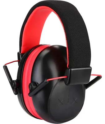 Image de Protection auditive pour enfants, casque antibruit, NRR 24 dB, pliable, réglable, noir