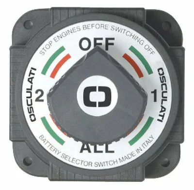 Obrázek produktu pro Osculati Heavy Duty Battery Switch 12 / 24 V Lodní vypínač