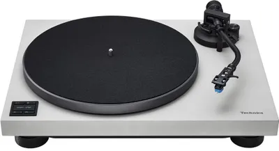 Image de Technics SL-40CBTE-H, Platine vinyle à entraînement direct, Gris, MDF, Aluminium, 33 1/3, 45 tours/minute, 33 1/3, 45 tours/minute