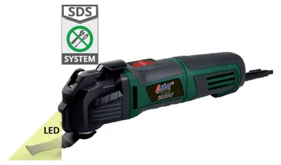 Immagine prodotto di AE3M30SDS-BMC Levigatrice oscillante da 300 W, 11 accessori