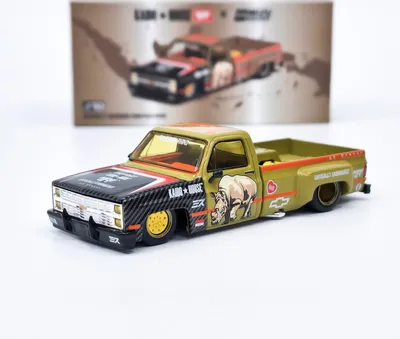 Zdjęcie produktu dla CHEVROLET SILVERADO SUMATRAN RHINO 1980 - KaidoHouse/Mini GT 1:64