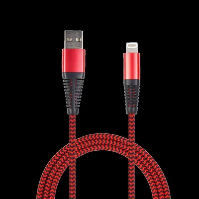 Produktbild von 2GO 795946, 1 m, Lightning, USB B, Männlich, Männlich, Rot