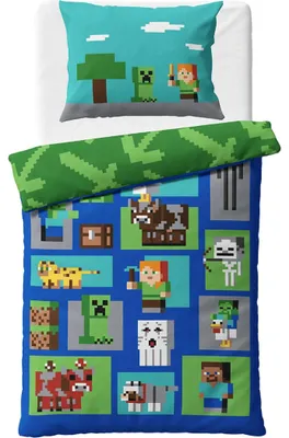 Zdjęcie produktu dla Pościel dziecięca Minecraft Figure