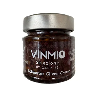 Produktbild von Schwarze Olivencreme – VINMIO Selezione by CAPRI32 | Premium Feinkost
