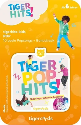 Produktbild von tigercard - tigerhits-kids: POP - Tigermedia Karten