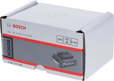 Obrázok produktu pre BOSCH 2607337320 Batéria GBA 18V 4 Ah ProCore (2607337320)